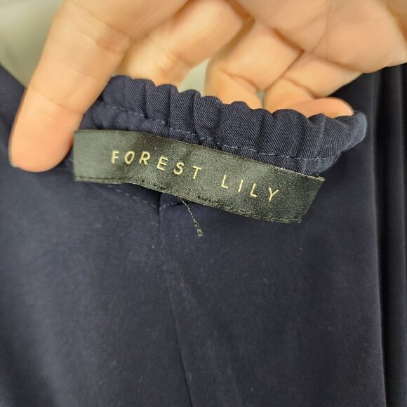 Forest Lily Double Strap Wide Leg Jumpsuit M - Picture 4 of 7